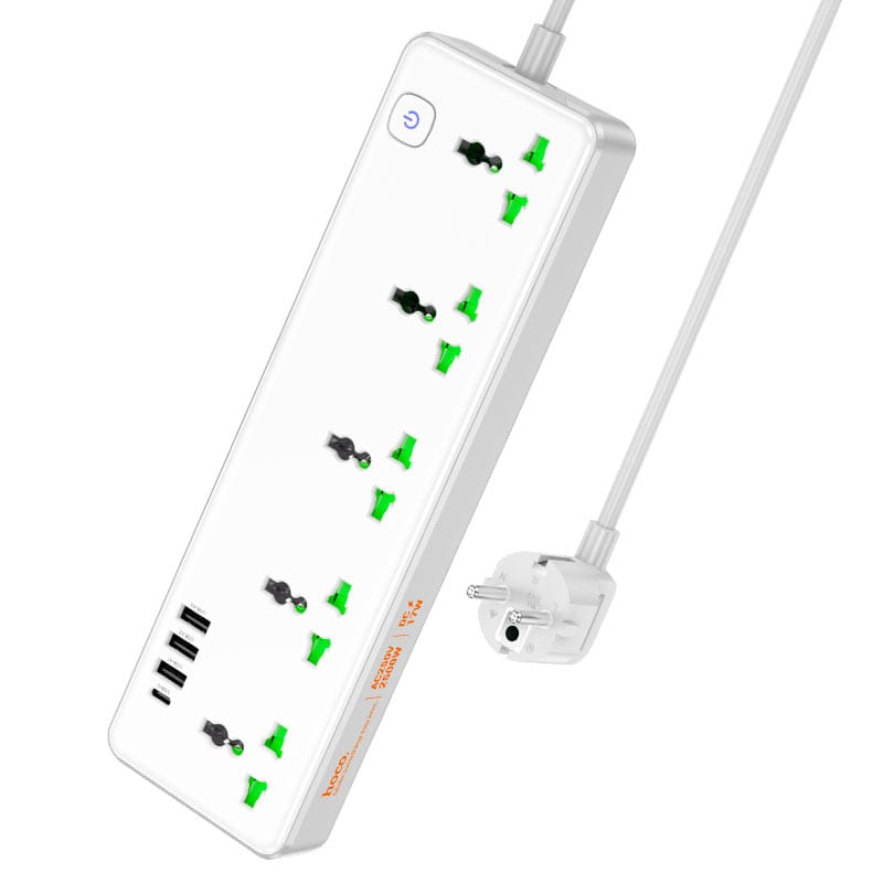 HOCO AC13A Talento 5-Position Socket (1C3A) (EU) HOCO AC13A Talento 5-Position Socket