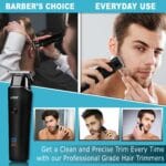 VGR V-937 Professional Corded & Cordless Hair Trimmer - Image 3