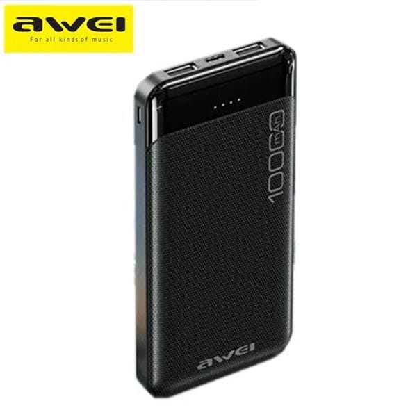 Awei P37K 10000mAh Fast Charging Power Bank-