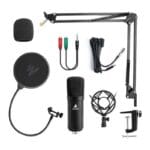 MAONO AU-A03 Condenser Microphone Professional Podcast Studio Microphone Audio 3.5mm Computer Mic for Live Streaming - Image 3