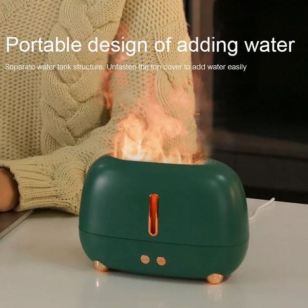 GearUP A318 Flame Aroma Diffuser Air Humidifier
