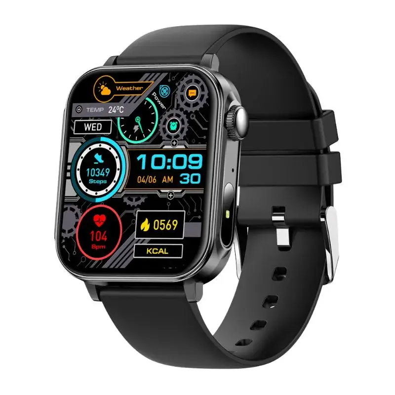 Colmi P80 BT Calling Smartwatch – Silicon Belt1 COLMI P80 BT Calling Smartwatch – Silicone Belt - Image 1
